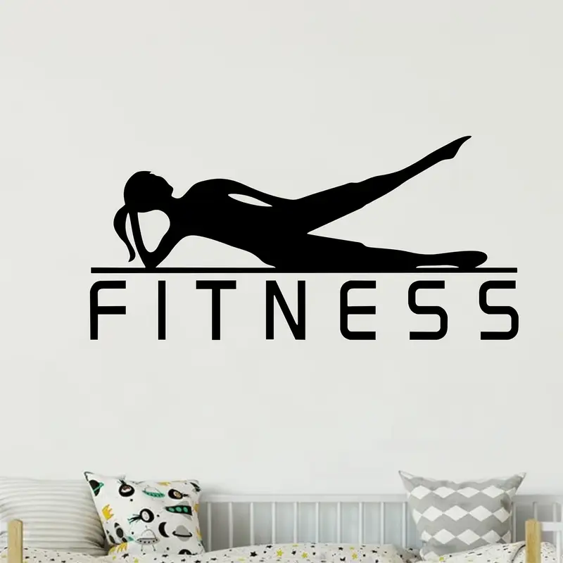 Yoga Fitness Wallpaper - Yoga için Tasarlanmış Fitness Kızı Figürlü