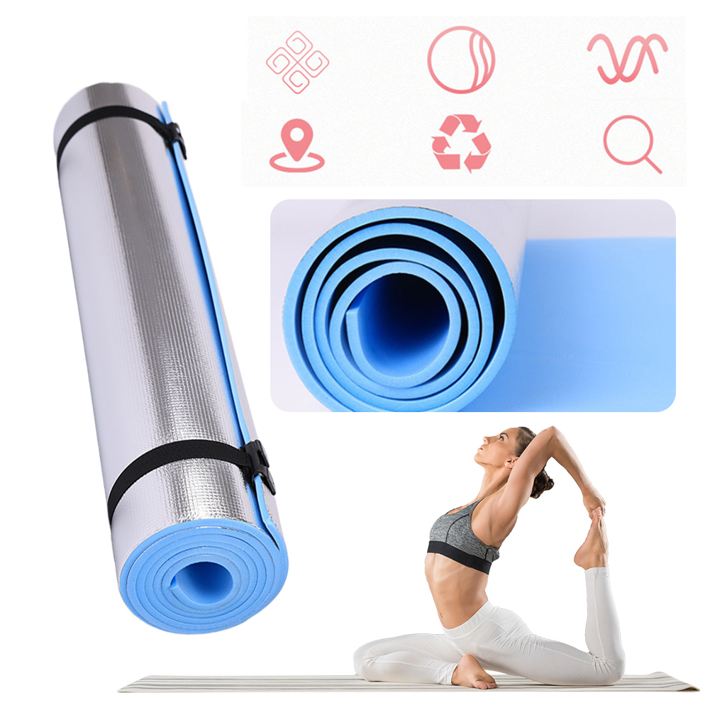 Yoga Fitness At Home - Kaymaz Yoga Mat nem geçirmez EVA