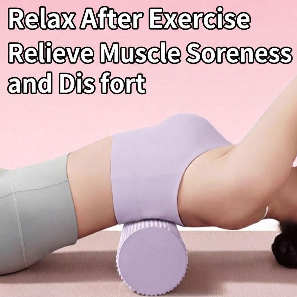 Yoga Fitness Roller - Yoga Köpük Rulo EVA Yüksek Yoğunluklu