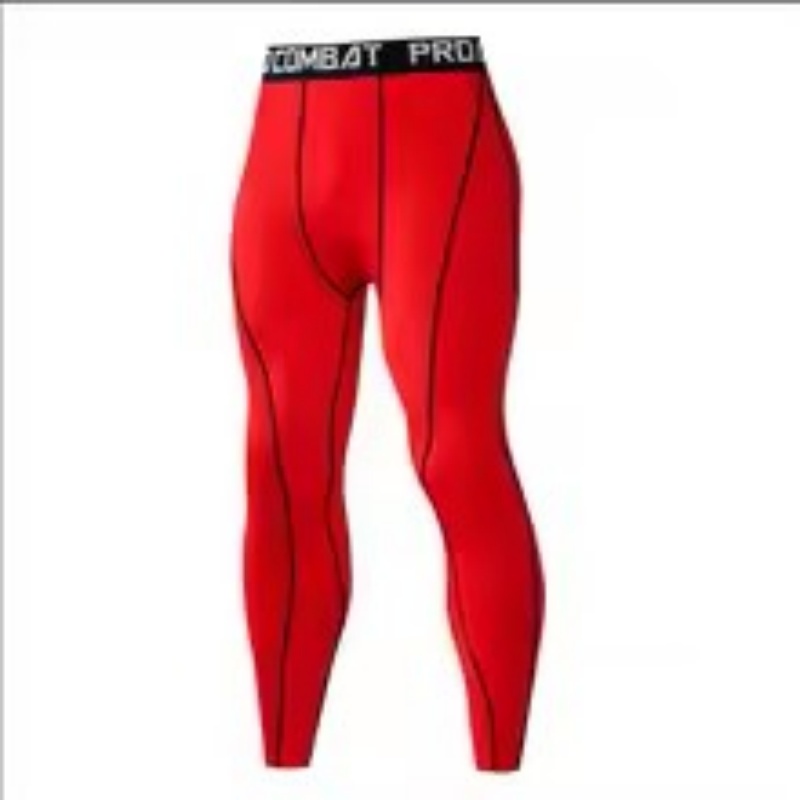 Yoga Fitness Leggings - Erkekler Sıkıştırma Sıkı Tayt Koşu Spor