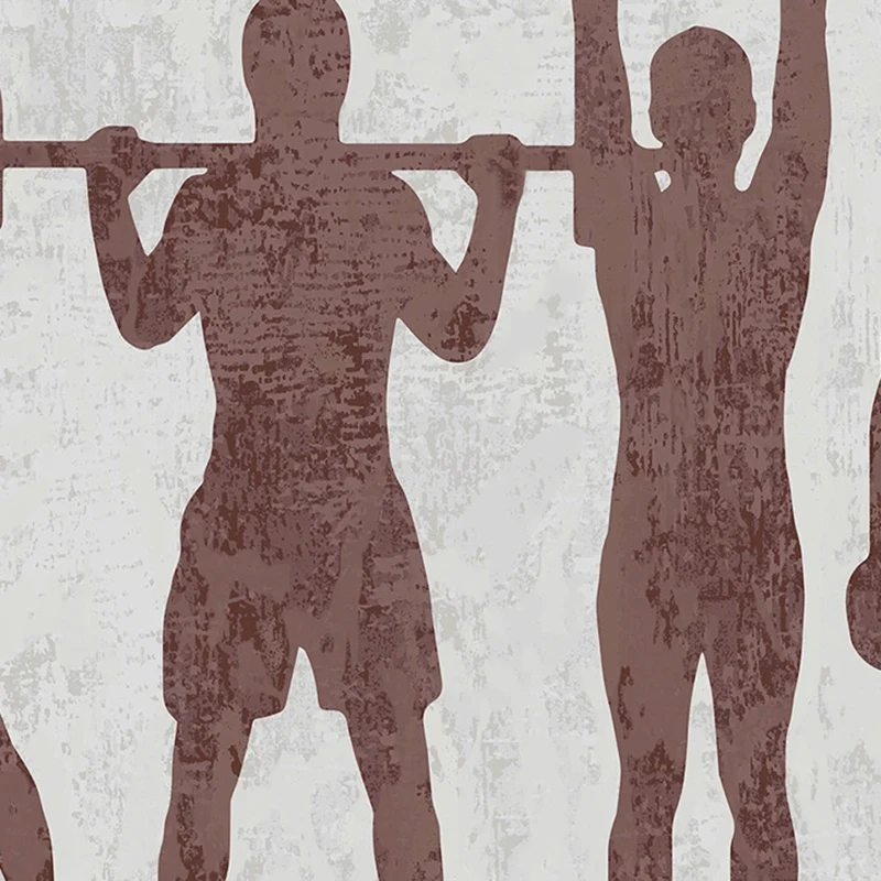 Özel Modern Spor Desen Duvar K - Yoga Fitness Wallpaper incelemesi ve fiyatı