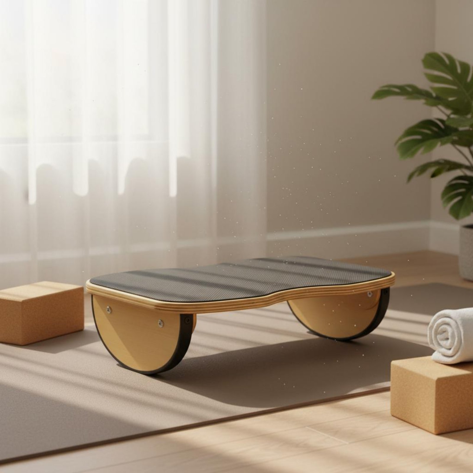 Ahşap Denge Tahtası Sallanma M - Balance Board Fitness incelemesi ve fiyatı