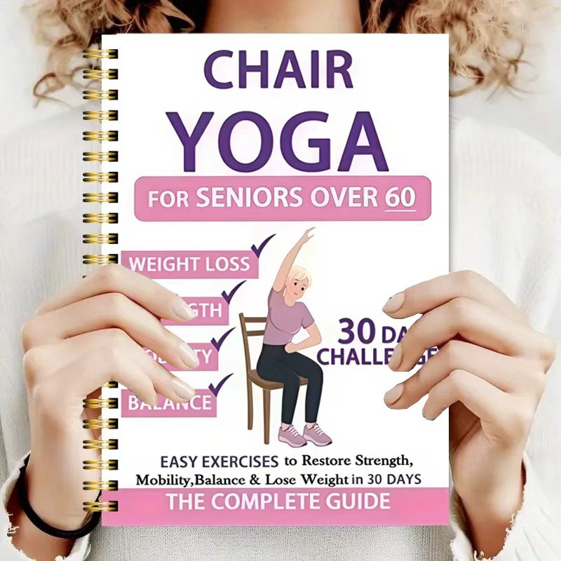 Yaşlılar için Sandalye Yoga Eg - Yoga Fitness Journal incelemesi ve fiyatı