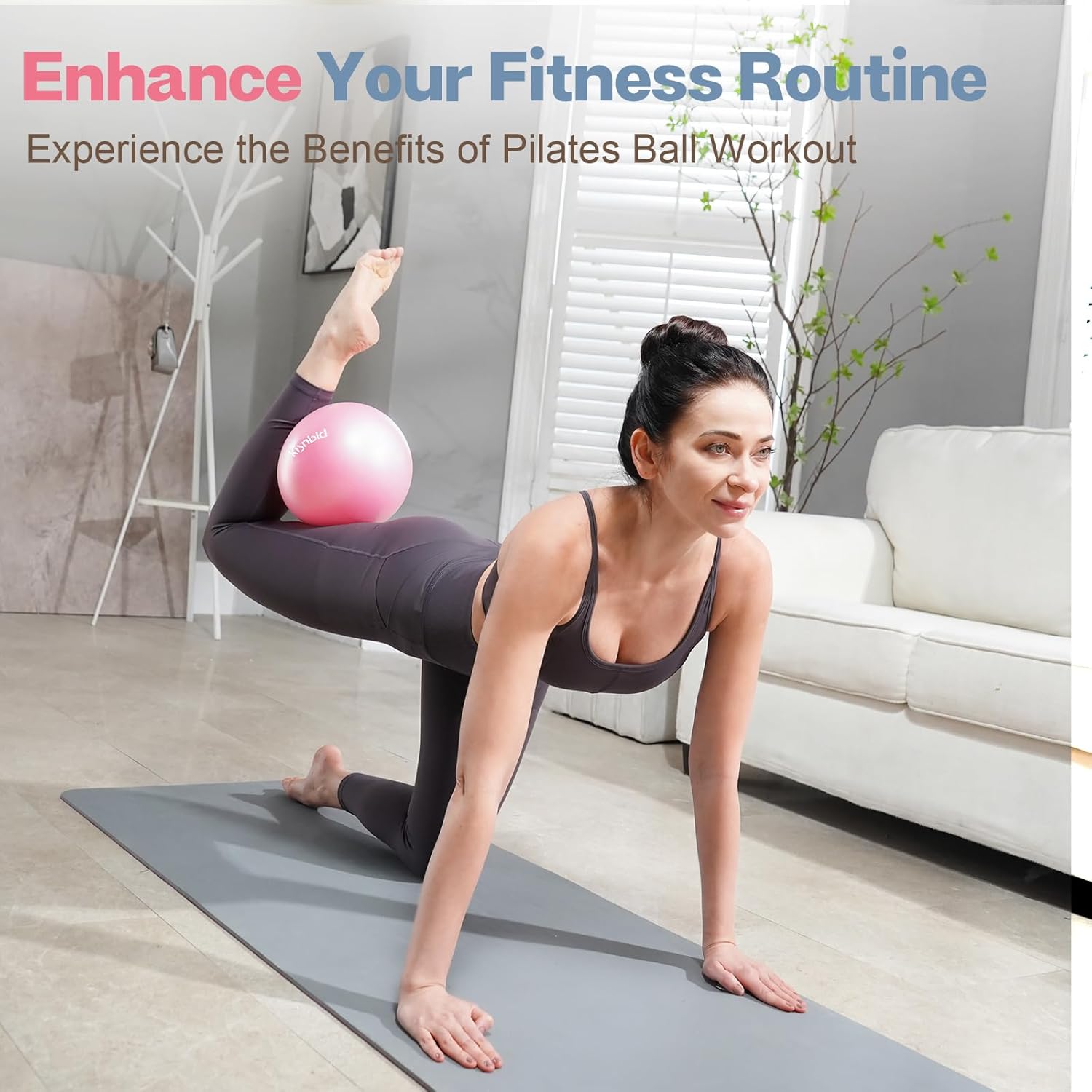 Küçük Egzersiz Topu, 9 İnç Min - Yoga Fitness At Home incelemesi ve fiyatı