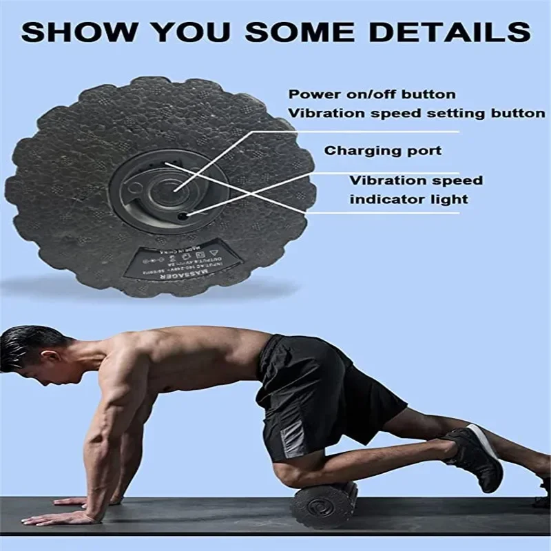4 vitesli titreşimli elektrikl - Yoga Fitness Roller incelemesi ve fiyatı
