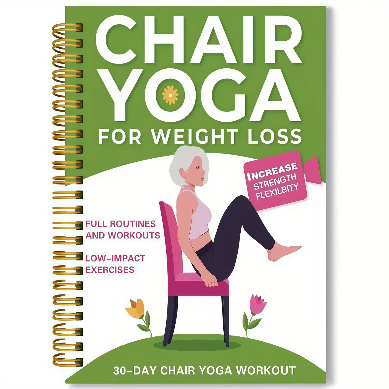 Yaşlılar İçin Sandalye Yoga Eg - Yoga Fitness Journal incelemesi ve fiyatı