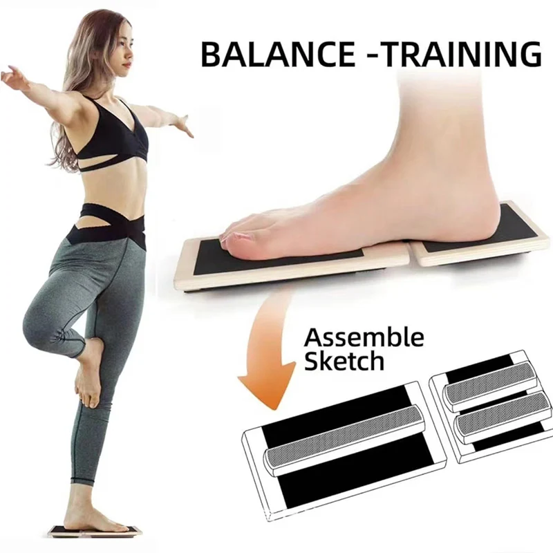 Ahşap Tek Ayak Eğitmen Denge K - Balance Board Fitness incelemesi ve fiyatı