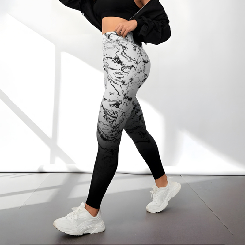 Tie Dye Spor Taytı Kadın Yükse - Yoga Fitness Leggings incelemesi ve fiyatı