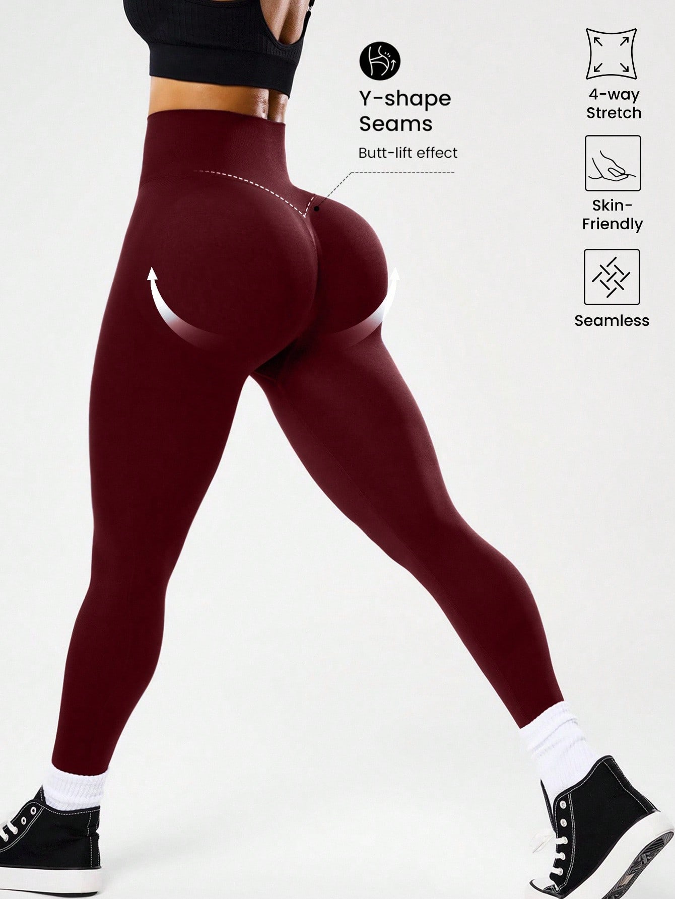 Kadınlar için yüksek belli dik - Yoga Fitness Leggings incelemesi ve fiyatı