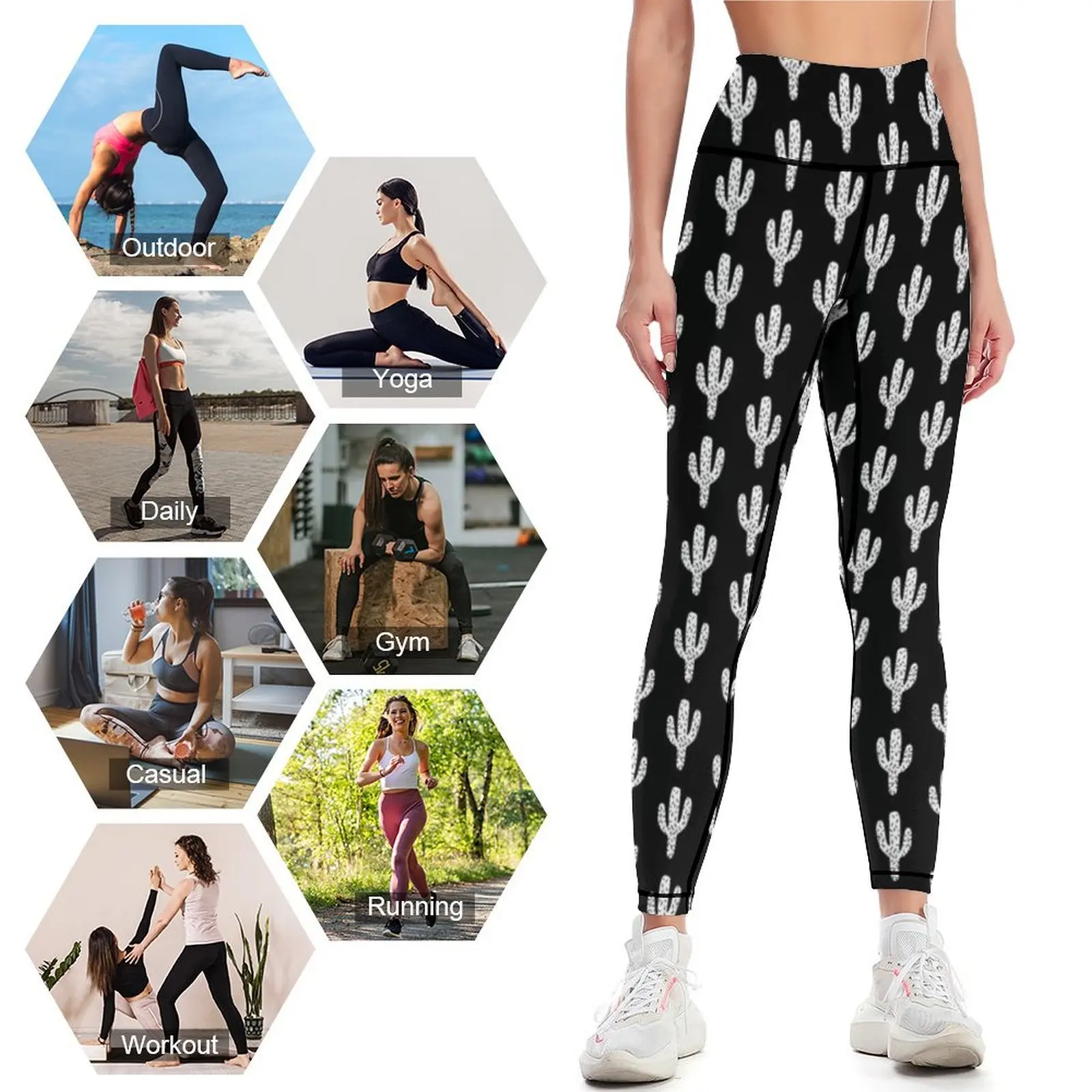 Linocut kaktüs güneybatı çölü  - Yoga Fitness California incelemesi ve fiyatı